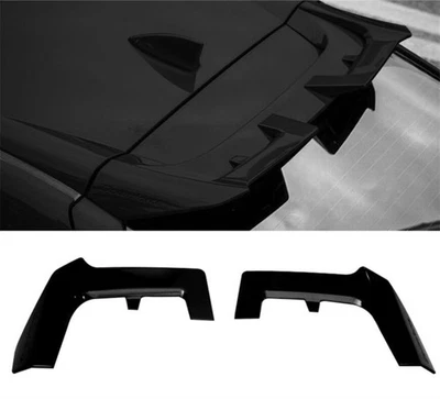 Alerón de techo negro brillante apto para Honda Civic 10th Hatchback 2017-2021 Foto 1 de 4