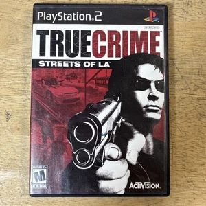 True Crime Streets Of LA (Sony Playstation, PS2, 2003) Free Shipping - Picture 1 of 4