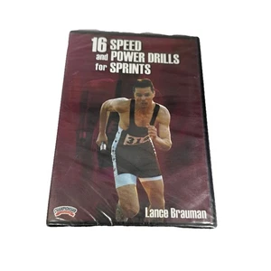 16 Speed and Power Drills for Sprints DVD OOP 2006 Track Coaching Lance Brauman - Picture 1 of 7