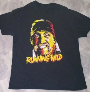 Hulk Hogan Runnin Wild XL T-Shirt schwarz NEUWERTIG - Bild 1 von 1