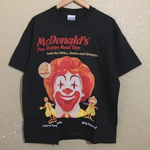 McDonald's Pre Happy Meal Toys T-Shirt XL Valentine All Over Print - Picture 1 of 5