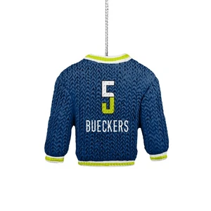 FOCO-WNBA Dallas Wings - Paige Bueckers Holiday Sweater Christmas Xmas Ornament - Picture 1 of 4