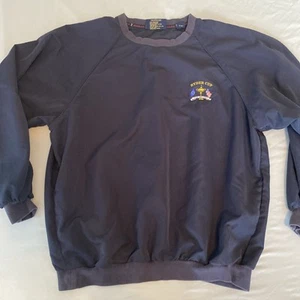Slazenger Herren Größe Large Ryder Cup The Belfry 2001 dunkelblau Jacke Pullover - Bild 1 von 11