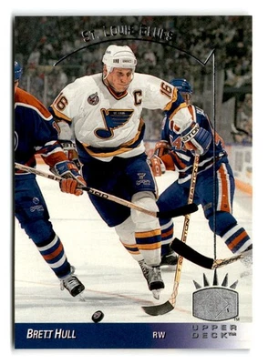 1993-94 Brett Hull Upper Deck SP - St. Louis Blues - Image 1 of 2