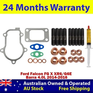 Turbo Charger Studs, Gaskets&Lubricant Kit For Ford Falcon FG X XR6/G6E 4.0L - Picture 1 of 5
