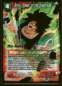 Dragon Ball Super TCG | Broly, Power of the Great Ape | BT11-016 R | Pre-Release - Bild 1 von 2