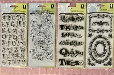 Inkadinkado CLEAR STAMPS SETS~ U-PICK~ - Image 1 of 2