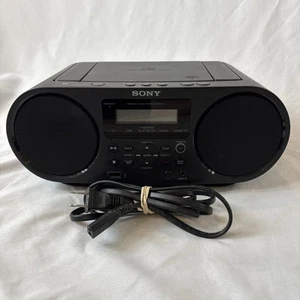 Sony Model ZS-RS60BT CD MP3 Player AM/FM Radio Bluetooth USB Boombox w/cord - Picture 1 of 13