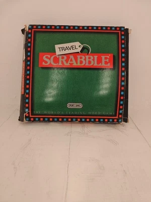 Spears Games Travel Scrabble word game, complete.(21) - Image 1 of 4