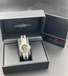 WORKING ANDRE LE MARQUAND LADIES SWISS SEABEE DIVERS WATCH W/BOX & TAGS - Picture 1 of 11