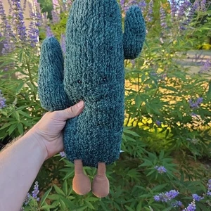 Jellycat London Green Cactus 15" Rare Desert Plushie - Picture 1 of 9