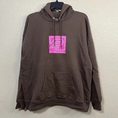 Sudadera con capucha grande Vegyn Plz Make It Ruins 2021 con logotipo Foto 1 de 4