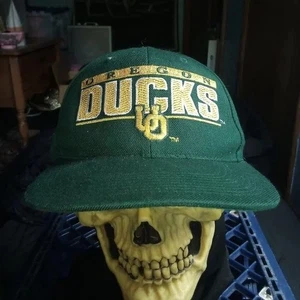 Deadstock Vintage Sports Specialties Oregon Ducks Snap Hat Cap - Bild 1 von 7