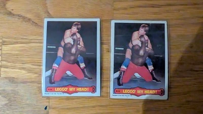 Leggo' My Head ! HOF 1985 O-PEE-CHEE OPC WWF Wrestling Stars Series 2 #25 (X2) - Image 1 of 2