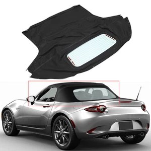 Convertible techo blando con ventana de vidrio térmico para Mazda MX-5 Miata 2006-2014 NUEVO - Imagen 1 de 15