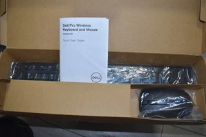 New Dell Wireless Keyboard & Mouse Combo Brand New KB3121Wp MS3121Wp DGRFEO - Picture 1 of 5