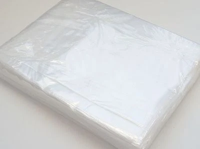 SAPPHIRE Clear Polythene Poly Bags All Sizes For Crafts Food Plastic Heat Seal FREE POST