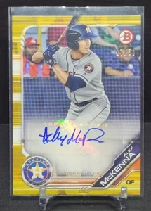 2019 Bowman Prospect Auto #PA-AM Alex McKenna/50 - Picture 1 of 2