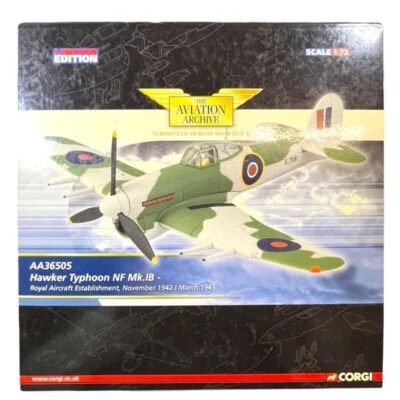Corgi Aviation Archive Collector AA36505 Hawker Typhoon Mk I RAE, November 1942 - Image 1 of 4