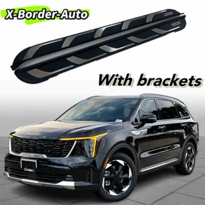 2PCS Running Boards Side Steps Nerf Bars Fits For Kia Sorento 2021-2025 - Picture 1 of 11