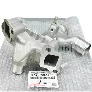 1633120060 Toyota Genuine Lexus ES300 ES330 Camry Solara MCV30 Water Outlet OEM - Picture 1 of 5