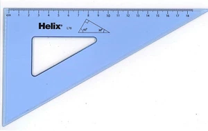 Helix Set Square 21cm/60° - Picture 1 of 1