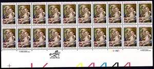 Scott #2026 Christmas Madonna (Tiepolo) Plate Block of 20 Stamps - MNH P#44465 - Picture 1 of 1