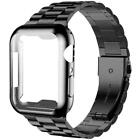For Apple Watch Series 9 8 7 6 5 Se 2 41/45/49Mm Stainless Steel Band Strap+Case