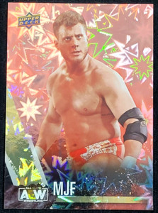 2021 UPPER DECK AEW MJF DYNAMITE PARALLEL