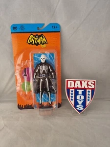 Figura McFarlane DC Retro 1966 Batman 66 serie de televisión Lord Death Man 6" - Imagen 1 de 3