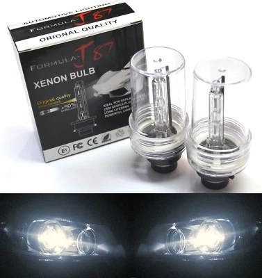 Xenon HID D2S Two Bulbs Headlight 5000K White Bi-Xenon Replacement Upgrade Stock - Image 1 of 4