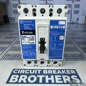 Schneidhammer HFD3050 50 AMP 600V 3-POLIGER Leistungsschalter-Garantie (Versand am selben Tag) - Bild 1 von 5