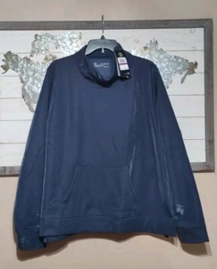 NEW Womens Under Armour Cold Gear Funnel Neck Fitted Size XXL/2XL Dark Blue/Gray - Picture 1 of 11