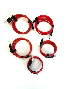 LOT 5PCS Ulefone 1m USB to USB-C Charge Sync Warp Cable - Zdjęcie 1 z 3