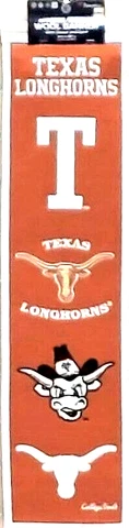 Texas Longhorns 8 x 32 inch College Vault Evolution Wool Banner New Fanatics Cover