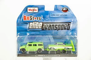Maisto All Stars Elite Transport 1/64 Chevy Hummer H2 1959 Chevrolet Impala - Picture 1 of 5