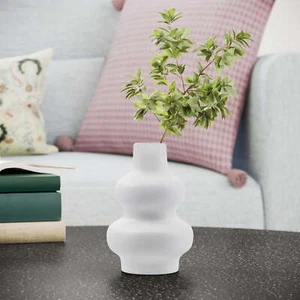 Beautiful Ceramic Bubble Vase by Drew Barrymore, 7", Crème - Picture 1 of 5