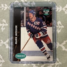 1991-92 Parkhurst All Star Team NY Rangers Mark Messier #475 HOF!