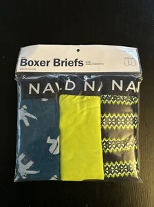 Old Navy Boys LARGE Boxer Briefs Underwear 3 PACK New! - Picture 1 of 2