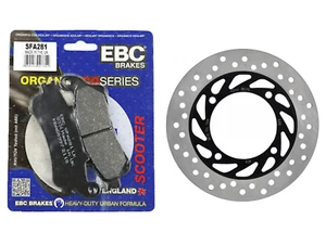 DISCO FRENO ANTERIORE PASTIGLIE SFA281 HONDA PANTHEON 150 2T DAL 1998 AL 2001 - Imagen 1 de 7