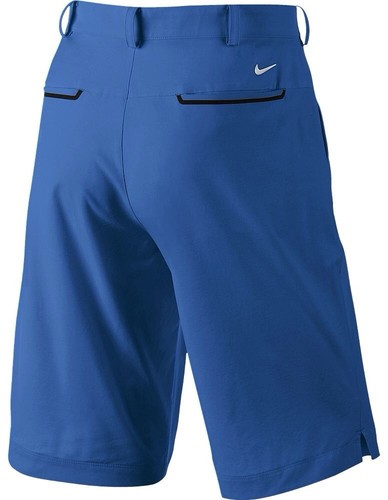 Pantaloncini da golf Nike Tour Trajectory Tech Performance blu elasticizzato 585755 da uomo 30