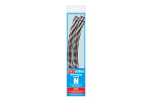 Peco ST-3017 N Gauge Pack Of 4 Setrack Third Radius Double Curves - Picture 1 of 1
