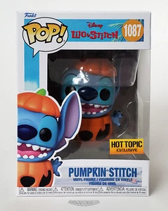🚦Funko Pop! Lilo & Stitch - PUMPKIN STITCH - Hot Topic Exclusive - #1087 Mint! - Picture 1 of 10