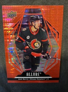 22-23 UD Allure Hockey Red Rainbow 55 Josh Norris