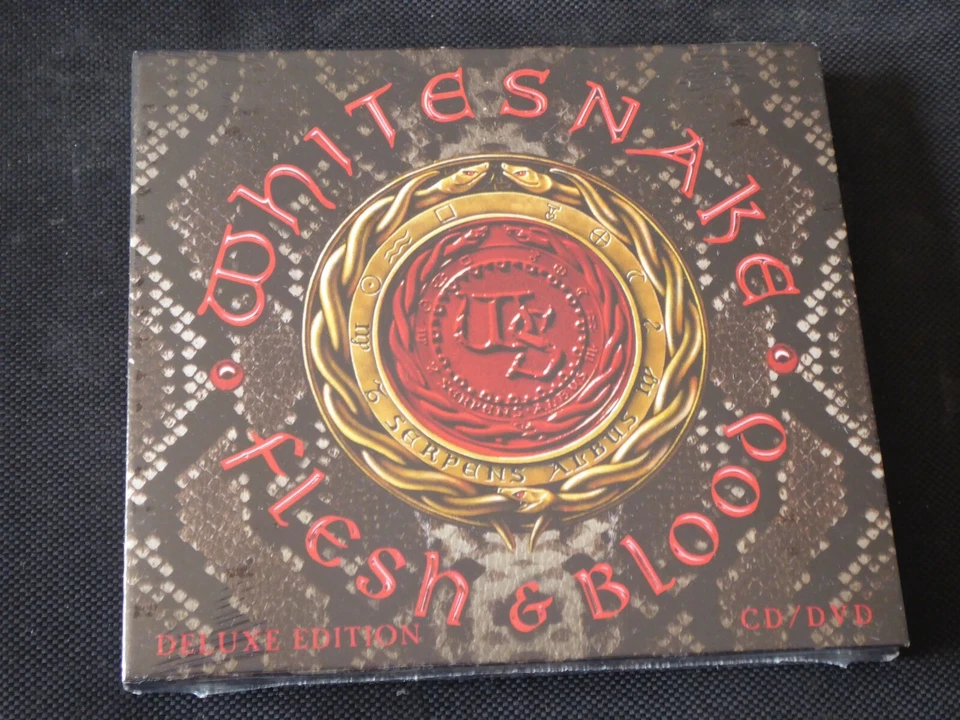 Whitesnake - Flesh & Blood NEW SEALED DELUXE EDITION CD and DVD DAVID COVERDALE - Image 1 of 4