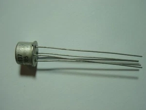 U2T305  Transistor Darl NPN 2A 150V 1W    TO39  #9-11A2 - Bild 1 von 2