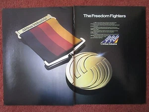 10/1982 PUB AIRBUS INDUSTRIE AIRBUS A320 A310 A300 AIRLINER MEDAILLE MEDAILLE AD - Bild 1 von 1