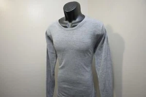 Scotch & Soda Crew Neck Wool Sweater Pullover Long Sleeve Gray Mens Sz Medium - Picture 1 of 8