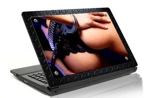 AUTOCOLLANT STICKER COUVERCLE ORDINATEUR PORTABLE SEXY PIN UP OP019 - Imagen 1 de 1