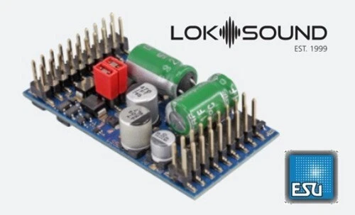 ESU 58315 LokSound 5 L DCC/MM/SX/M4 "Leerdecoder", Stiftleiste mit Adapter - Bild 1 von 1